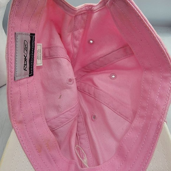 Reebok Pink Avon Walk For Breast Cancer Hat Cap Adjustable Comfort Casual - Picture 7 of 12